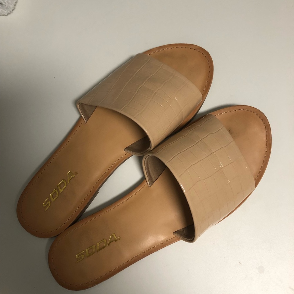Nude Soda Sandals